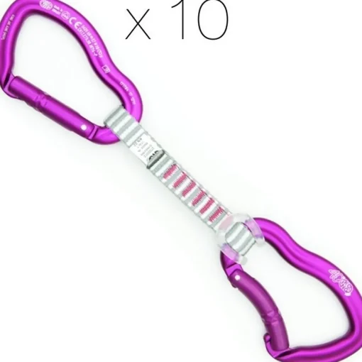 Kong Express Ergo Anniversary 10-Pack climbing quickdraws* Quickdraws