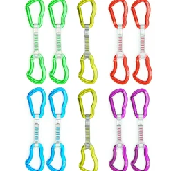 Kong Express Ergo Anniversary Mix 10-Pack climbing quickdraws* Quickdraws