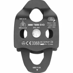Kong Mini Twin Evo double pulley for work at height* Pulleys