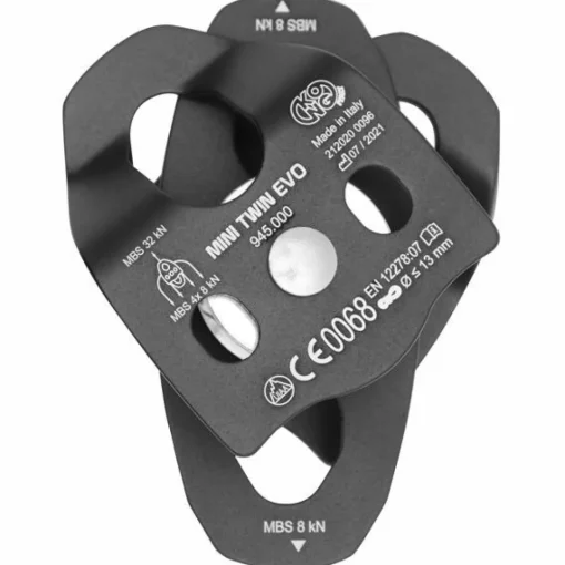 Kong Mini Twin Evo double pulley for work at height* Pulleys