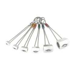 Kouba Hex sizes 1 to 6 stoppers climbing nuts* Nuts