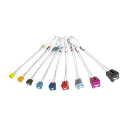 Kouba Stoppers Alu Nuts Anodized climbing nuts set 1 to 9* Nuts