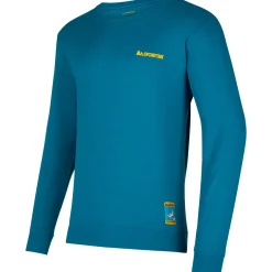 La Sportiva Climbing on the Moon Sweatshirt M men's fleece* Sweaters|Men