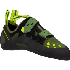 La Sportiva Tarantula Olive / Neon climbing shoes* Climbing
