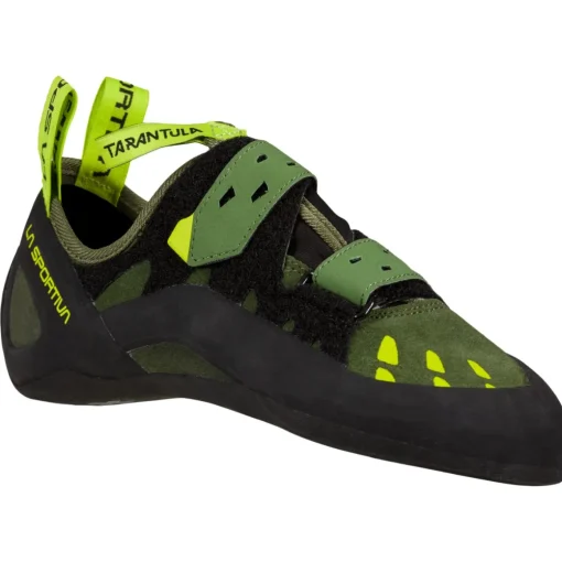 La Sportiva Tarantula Olive / Neon climbing shoes* Climbing