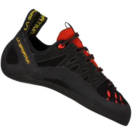 La Sportiva Tarantulace Black / Poppy climbing shoes* Climbing