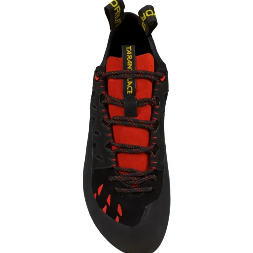 La Sportiva Tarantulace Black / Poppy climbing shoes* Climbing