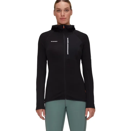 Mammut Aenergy Light ML Hooded Jacket Women women's technical polar fleece*Women Sweaters|Women