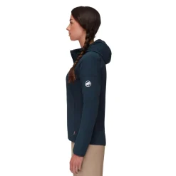 Mammut Madris Light ML Hooded Jacket Women women's technical polar fleece*Women Sweaters|Women