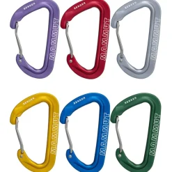 Mammut Sender Wire Rackpack set of 6 climbing carabiners* Carabiners And Quick Links
