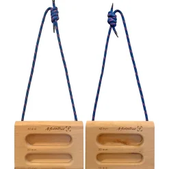 Metolius Wood Rock Rings II climbing portable holds* Hanging Training Devices