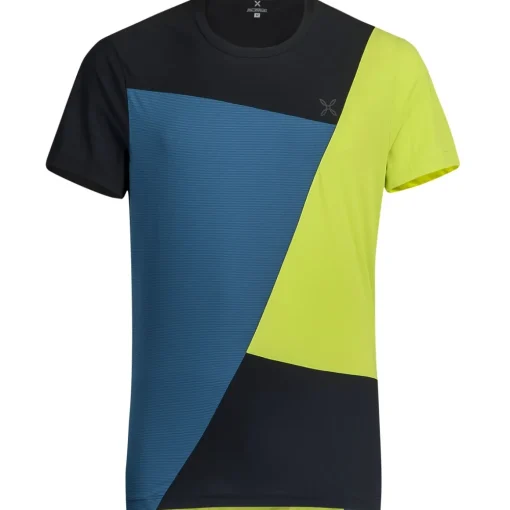 Montura Outdoor Color Block T-Shirt men's t-shirt* T-Shirts|Men