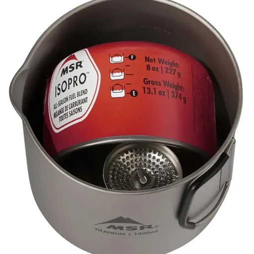 MSR Titan Kettle 1400 ml camping pot* Cookware, Plates & Cutlery|Trekking & Camping