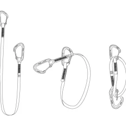 Ocun Kestrel QD St-Sling Set Dyn 12 climbing quickdraw* Quickdraws