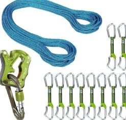 Mammut Oliunìd Deal Kit 9.5 Crag Classic Rope 10 quickdraws Click Up* Crag Kits