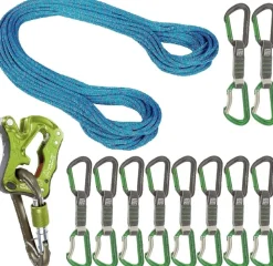 Mammut Oliunìd Deal Kit 9.5 Crag Classic Rope 10 quickdraws Click Up* Crag Kits