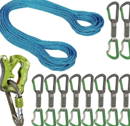 Mammut Oliunìd Deal Kit 9.5 Crag Classic Rope 10 quickdraws Click Up* Crag Kits