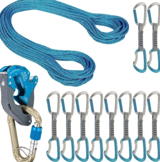 Mammut Oliunìd Deal Kit 9.5 Crag Classic Rope 10 quickdraws Click Up* Crag Kits
