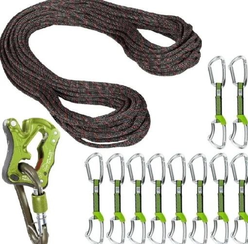 Mammut Oliunìd Deal Kit 9.8 Crag Classic Rope Click Up 10 quickdraws* Crag Kits