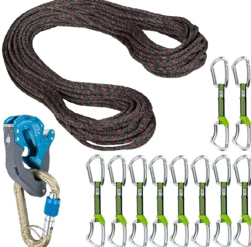 Mammut Oliunìd Deal Kit 9.8 Crag Classic Rope Click Up 10 quickdraws* Crag Kits