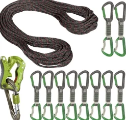 Mammut Oliunìd Deal Kit 9.8 Crag Classic Rope Click Up 10 quickdraws* Crag Kits