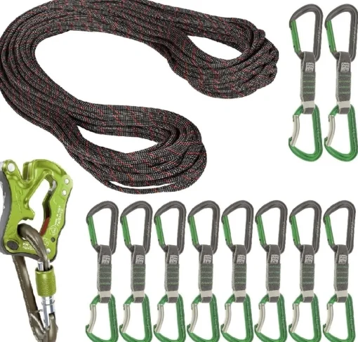 Mammut Oliunìd Deal Kit 9.8 Crag Classic Rope Click Up 10 quickdraws* Crag Kits