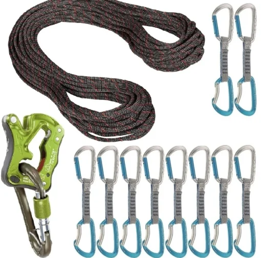 Mammut Oliunìd Deal Kit 9.8 Crag Classic Rope Click Up 10 quickdraws* Crag Kits