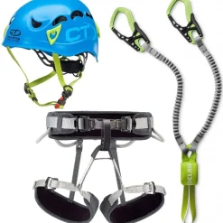 Oliunìd Deal Kit Cable Kit VI + helmet and harness via ferrata kit* Via Ferrata Kits|Complete Kits
