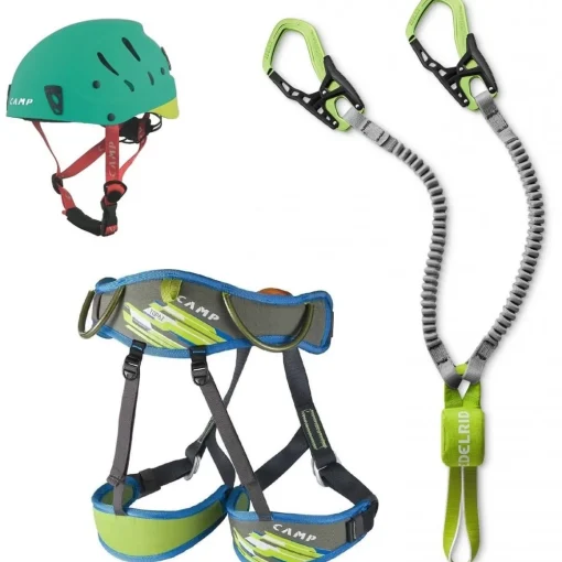 Oliunìd Deal Kit Cable Kit VI + helmet and harness via ferrata kit* Via Ferrata Kits|Complete Kits