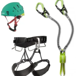 Oliunìd Deal Kit Cable Kit VI + helmet and harness via ferrata kit* Via Ferrata Kits|Complete Kits