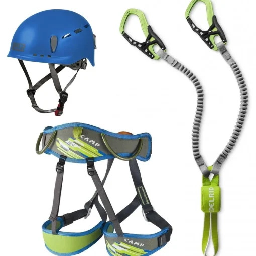 Oliunìd Deal Kit Cable Kit VI + helmet and harness via ferrata kit* Via Ferrata Kits|Complete Kits