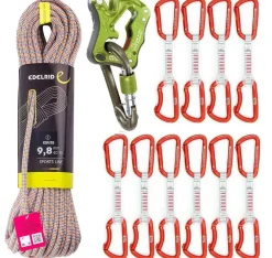 Edelrid Oliunìd Deal Kit Ceuze 10 quickdraws Click Up* Crag Kits