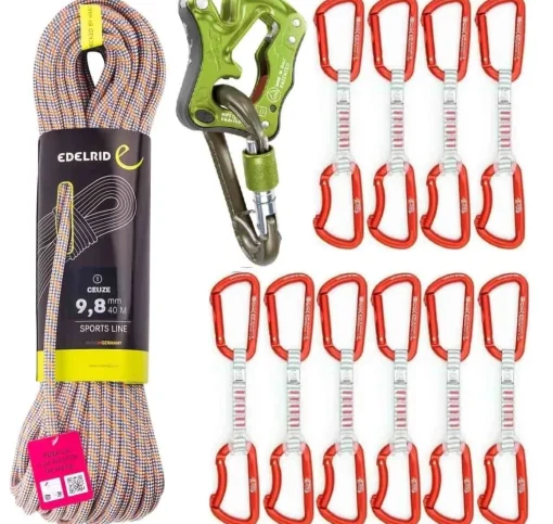 Edelrid Oliunìd Deal Kit Ceuze 10 quickdraws Click Up* Crag Kits