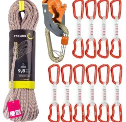 Edelrid Oliunìd Deal Kit Ceuze 10 quickdraws Click Up* Crag Kits