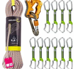 Edelrid Oliunìd Deal Kit Ceuze 10 quickdraws Click Up* Crag Kits