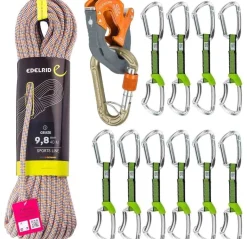 Edelrid Oliunìd Deal Kit Ceuze 10 quickdraws Click Up* Crag Kits