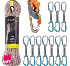 Edelrid Oliunìd Deal Kit Ceuze 10 quickdraws Click Up* Crag Kits