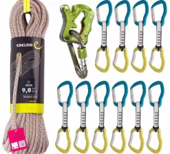 Edelrid Oliunìd Deal Kit Ceuze 10 quickdraws Click Up* Crag Kits