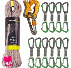 Edelrid Oliunìd Deal Kit Ceuze 10 quickdraws Click Up* Crag Kits