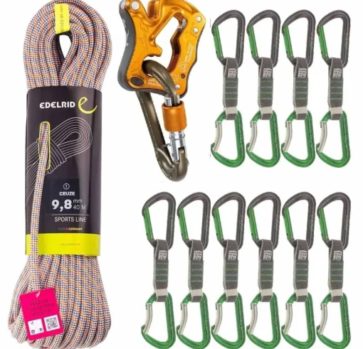 Edelrid Oliunìd Deal Kit Ceuze 10 quickdraws Click Up* Crag Kits