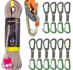 Edelrid Oliunìd Deal Kit Ceuze 10 quickdraws Click Up* Crag Kits