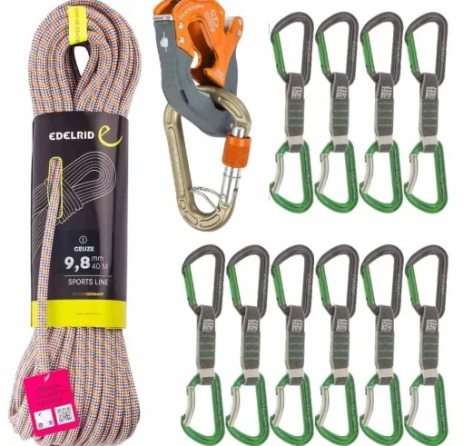 Edelrid Oliunìd Deal Kit Ceuze 10 quickdraws Click Up* Crag Kits