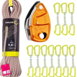 Edelrid Oliunìd Deal Kit Ceuze Express Trapper GriGri* Crag Kits