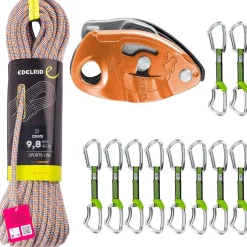 Edelrid Oliunìd Deal Kit Ceuze Lime NY GriGri* Crag Kits