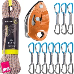 Edelrid Oliunìd Deal Kit Ceuze Orbit Express GriGri* Crag Kits