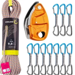 Edelrid Oliunìd Deal Kit Ceuze Orbit Express GriGri* Crag Kits