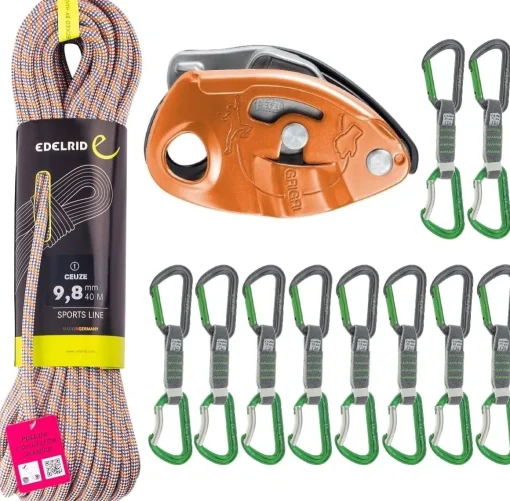 Edelrid Oliunìd Deal Kit Ceuze Photon Express KS GriGri* Crag Kits