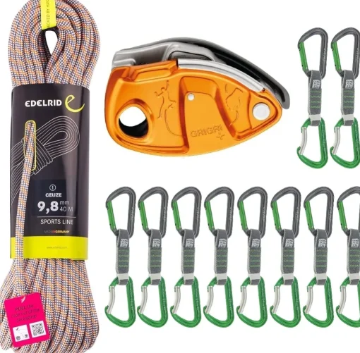 Edelrid Oliunìd Deal Kit Ceuze Photon Express KS GriGri* Crag Kits