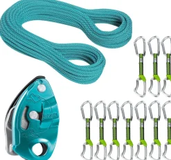 Mammut Oliunìd Deal Kit Flash Classic Lime NY GriGri* Crag Kits