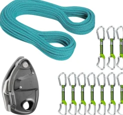 Mammut Oliunìd Deal Kit Flash Classic Lime NY GriGri* Crag Kits